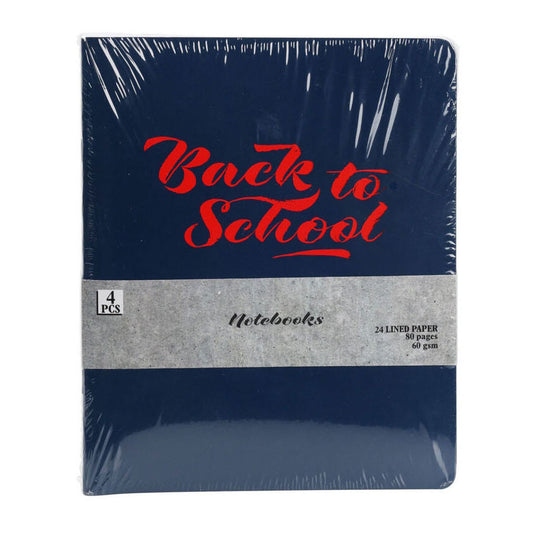 Schoolschriften print, 4st.