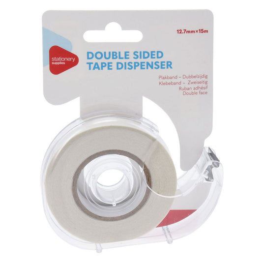 Plakbandhouder met dubbelzijdig plakband