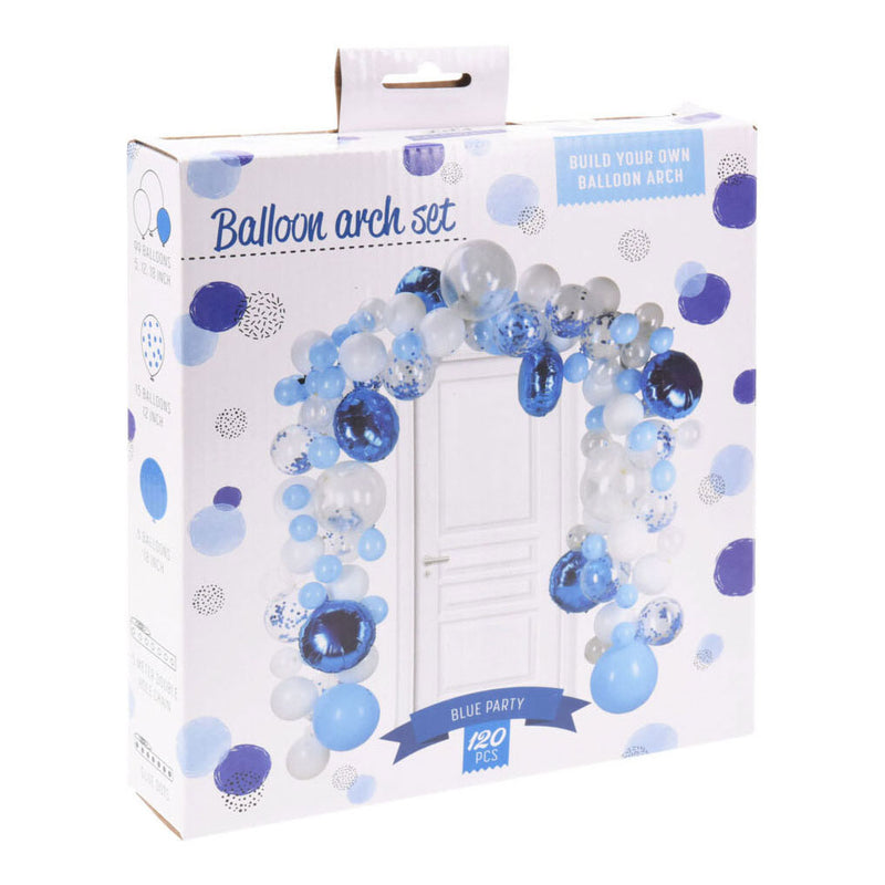 Load image into Gallery viewer, Bouw je eigen ballonnenboog set blauw, 120dlg.
