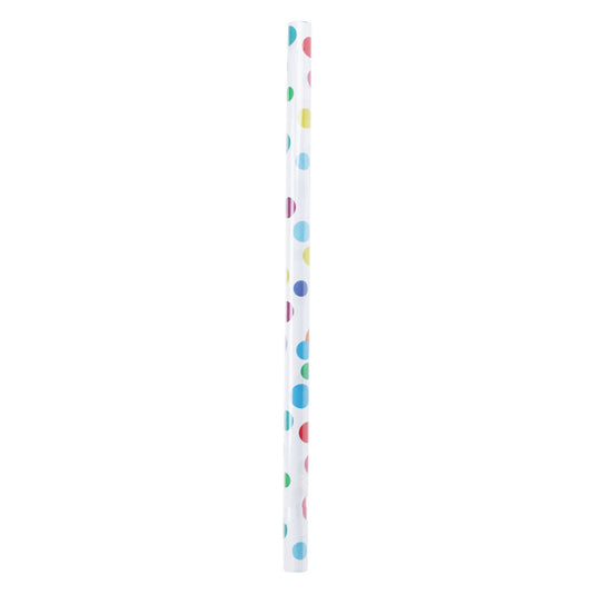 Cadeaupapier stippen, 4mtr.