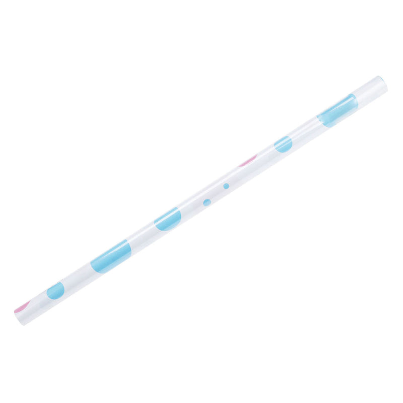 Laden Sie das Bild in Galerie -Viewer, Cadeaupapier blauw roze stippen, 4mtr.

