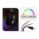 Headset gaming met microfoon en licht