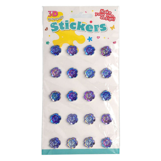 Sticker bloemen, 20st.