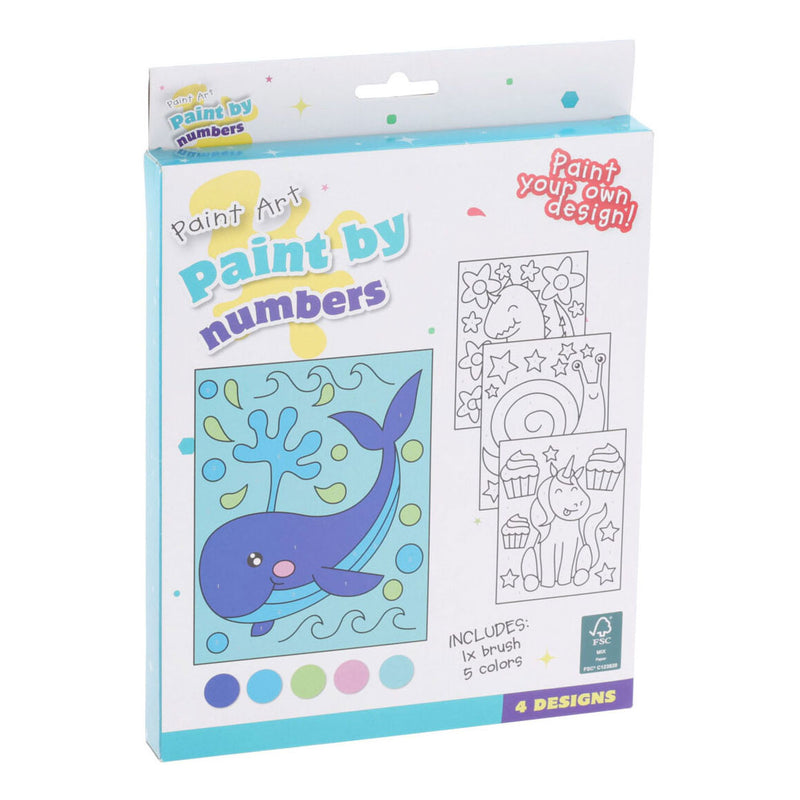Load image into Gallery viewer, Schilderen op nummer set dier voor kinderen
