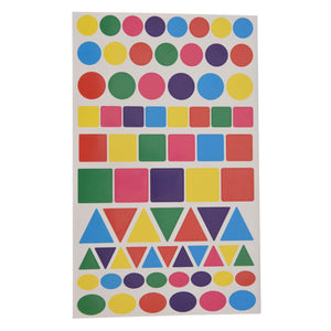 Stickers geometrische vormen, 288st.