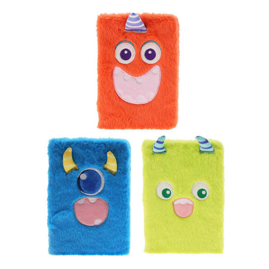 Koopman notitieboek pluche monster