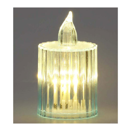 Koopman kaarsje met led, 24st.