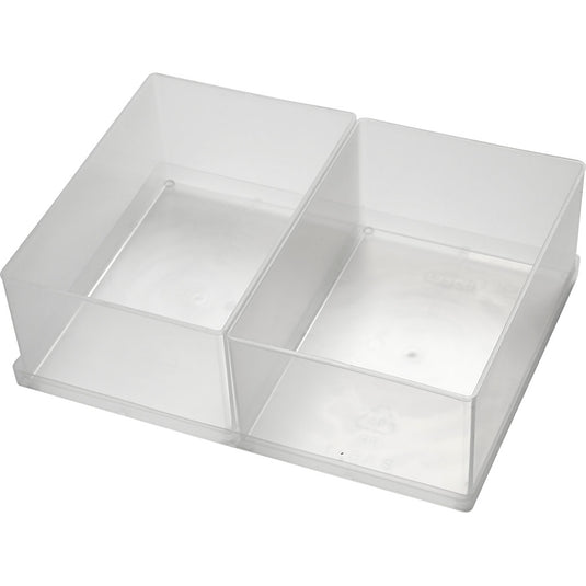 Raaco inzet box, afm ba6-1, h: 80 mm, afm 157x109 mm, 2 stuk 1 doos