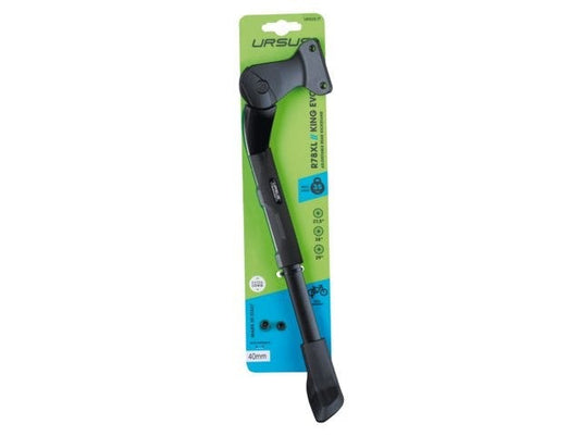 Ursus standaard king evo xl achterstandaard 40 mm plaat zwart