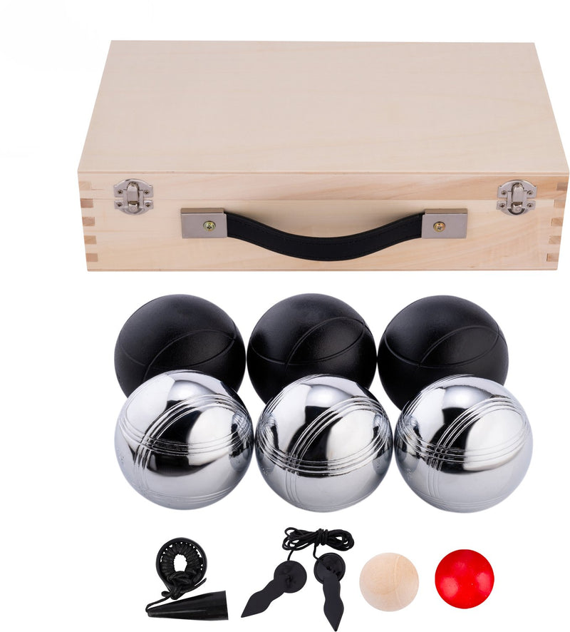ギャラリービューアに画像をロードする, Jeu de boules in luxe koffer, 6 ballen
