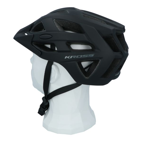 Load image into Gallery viewer, Kross fietshelm mtb city attivo l (58-61cm) - zwart
