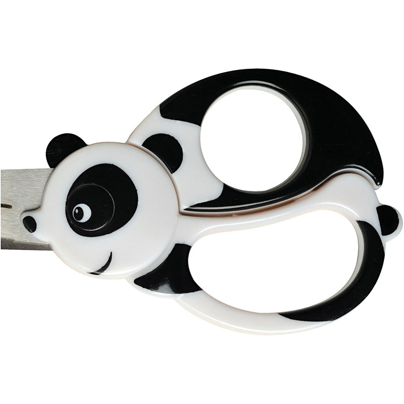 Load image into Gallery viewer, Creativ company fiskars kinderschaar met dierenmotief, panda, l: 13 cm, 1 stuk
