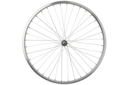 Cordo voorwiel 26x1 3 8 22-590 vaste as rvs spaak chroom