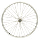 Cordo voorwiel 26 19-559 vaste as rvs spaken zilver