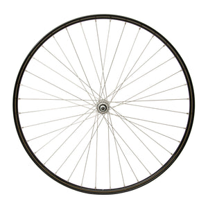 Cordo voorwiel 28 1 2 22-635 rvs spaak zwart