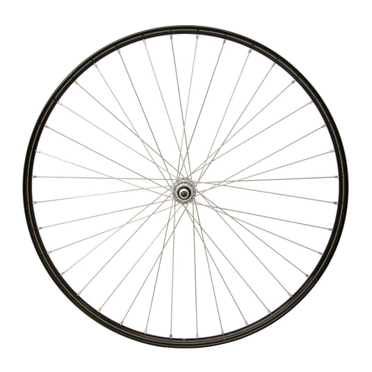 Cordo voorwiel 28 1 2 22-635 rvs spaak zwart