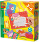 Ses creative fluffy dieren borduren - 6 borduurkaarten - vanaf 3 jaar - borduren kinderen - schoencadeautjes sinterklaas