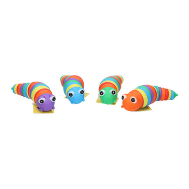 Speelgoedrups in regenboogkleuren - 18cm