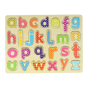Houten alfabetpuzzel - 26st.