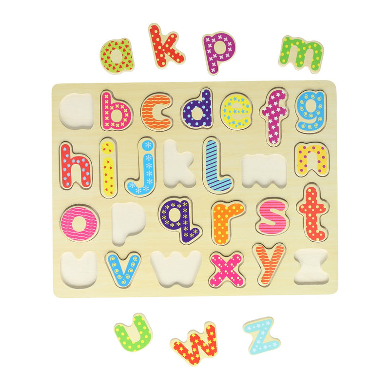 Afbeelding laden in galerijviewer, Houten alfabetpuzzel - 26st.

