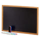 Krijtbord 21x30cm met 4 krijtjes en spons