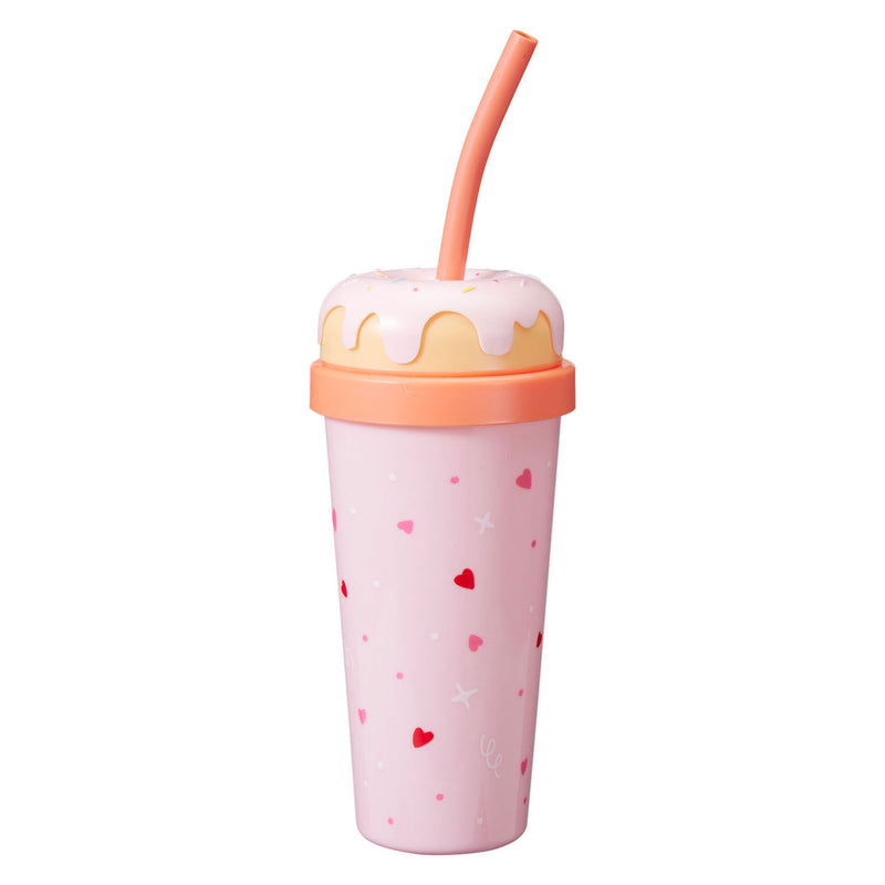 ギャラリービューアに画像をロードする, Drinkbeker met rietje
