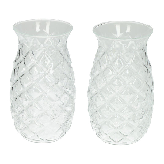 Set drinkglasen in ananasvorm 525ml - 2st.