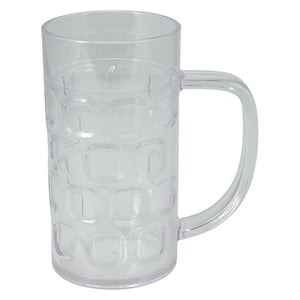 Kunststof limonadeglas met handvat - 500ml