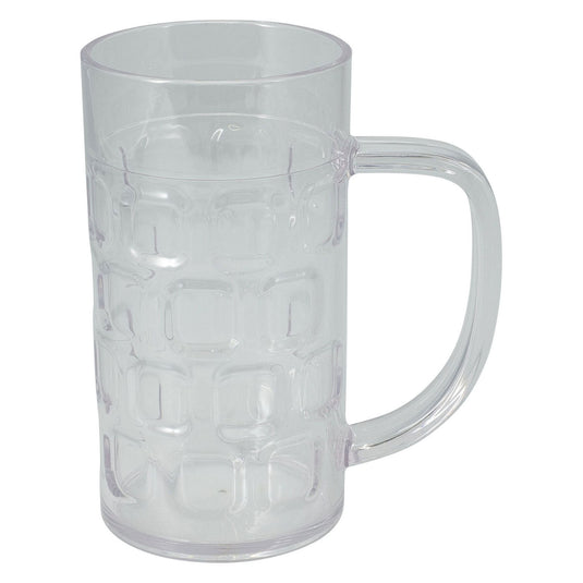 Kunststof limonadeglas met handvat - 500ml
