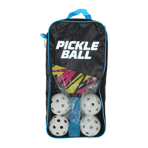 Pic set van 6 kleballen met 2 rackets