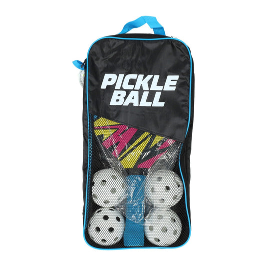Pic set van 6 kleballen met 2 rackets