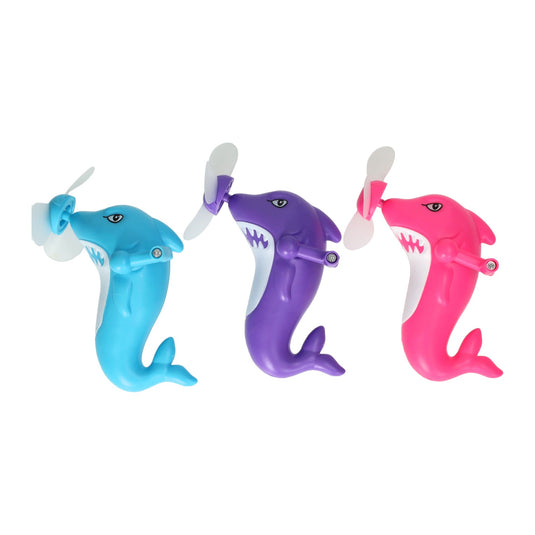 Mini ventilator in de vorm van een haai