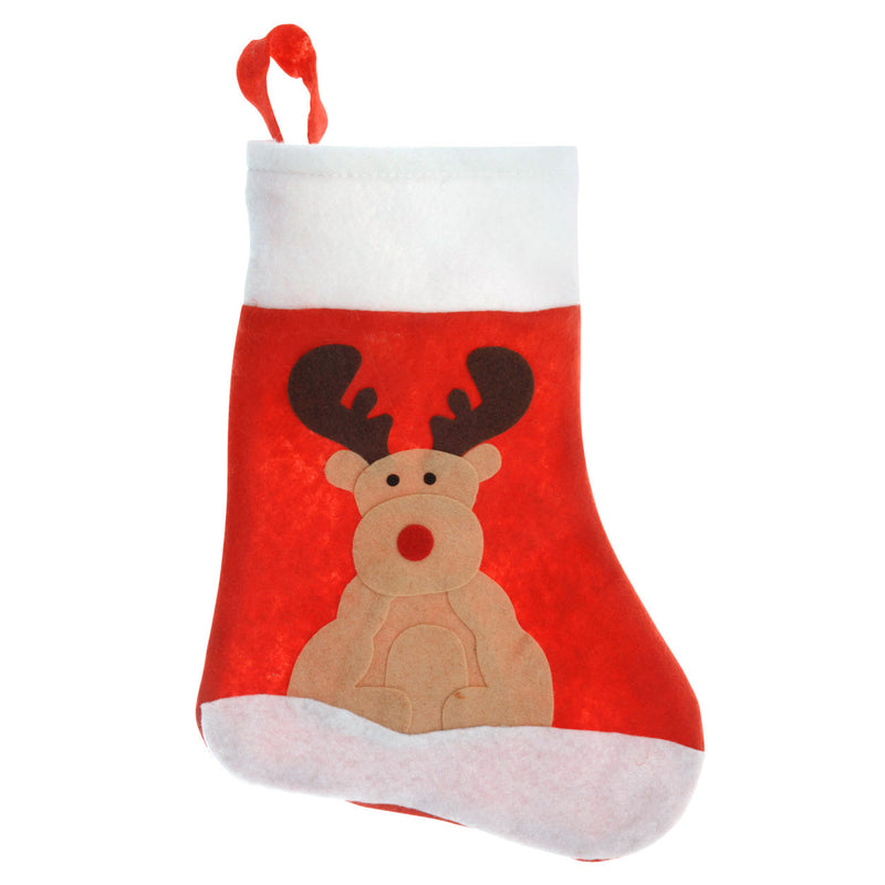 Load image into Gallery viewer, Vilten kerstsok
