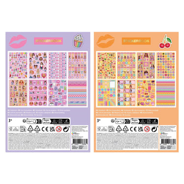 Besties stickerboek neon a5 8 vel 2 assorti