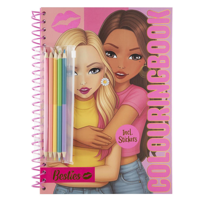 Cargue la imagen en el visor de la galería, Besties kleurboek neon a4 30 vel
