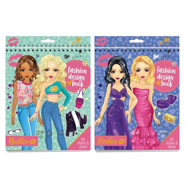 Besties grafix fashion designer schetsboek 24x20cm 20 vel