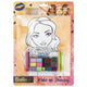 Besties grafix maak je eigen make-up tekeningen a4, 4 vel