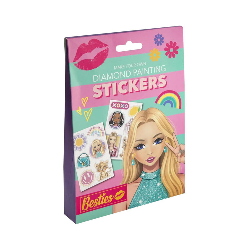 Load image into Gallery viewer, Besties diamond painting stickers
