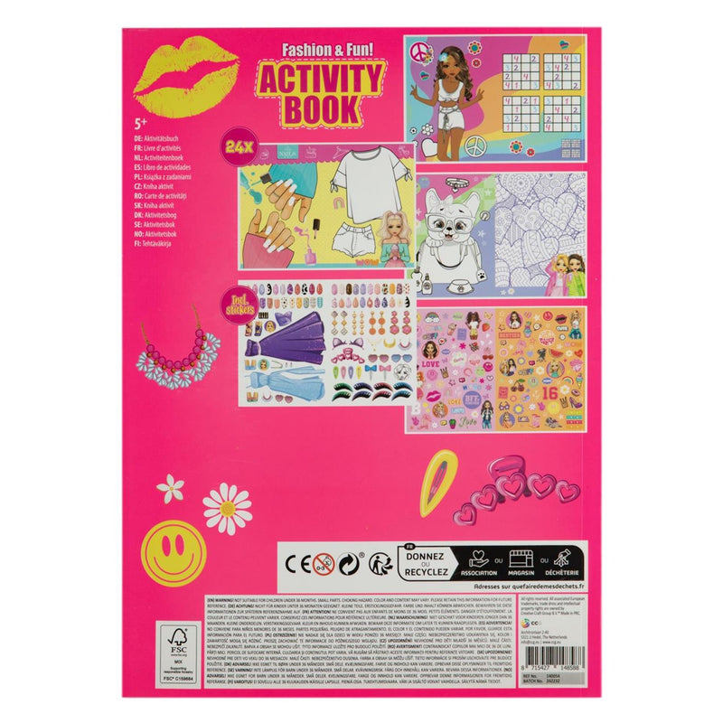 Load image into Gallery viewer, Besties fashion fun activity book
