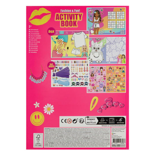 Besties fashion fun activity book