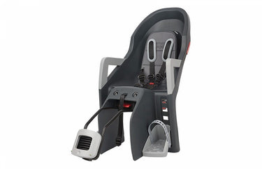Polisport achterzitje Guppy frame bev. donker grijs