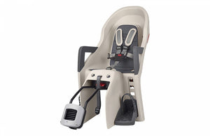 Polisport kinderzitje guppy rs maxi+ cream grey framebevestiging