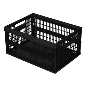 Curver shopbox 34l zwart | 2 stuks