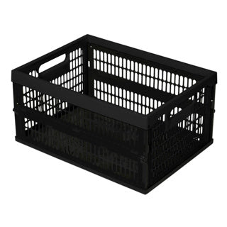 Curver shopbox 34l zwart | 2 stuks