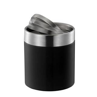 Eko tafelafvalbak fandy 1,5l - zwart | 2 stuks
