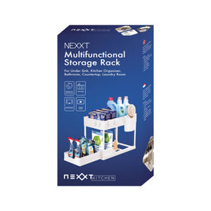 Nexxt multifunctioneel opbergrek wit | 2 stuks