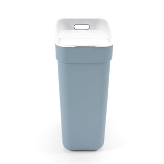 Curver ready to collect prullenbak - 30 liter - blauw lichtgrijs