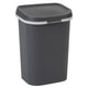 Curver mistral afvalbak flat 25l antraciet