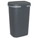 Curver mistral afvalbak flat 50l antraciet