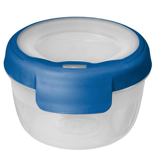 Curver grand chef vershoudbak rond 0.25l transparant donkerblauw